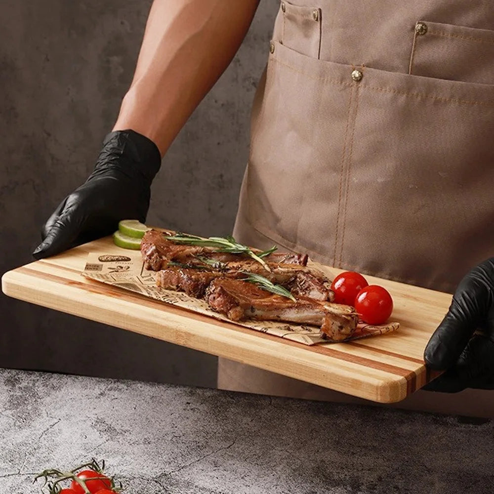 Planche À Découper Rectangulaire Bambou