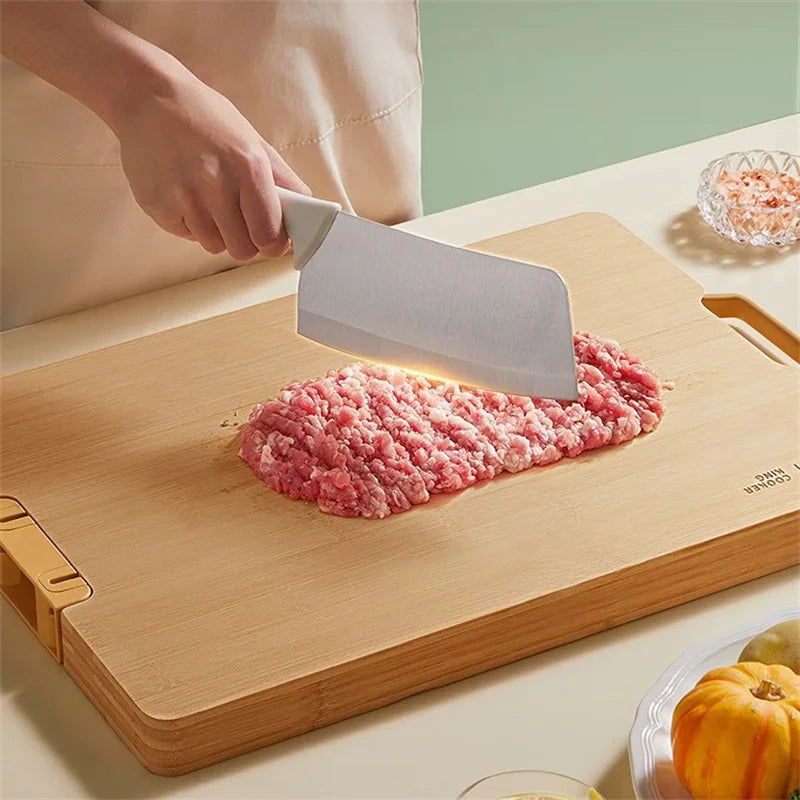 Planche À Découper Bambou Double Face