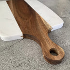 Planche À Découper Marbre Et Bois