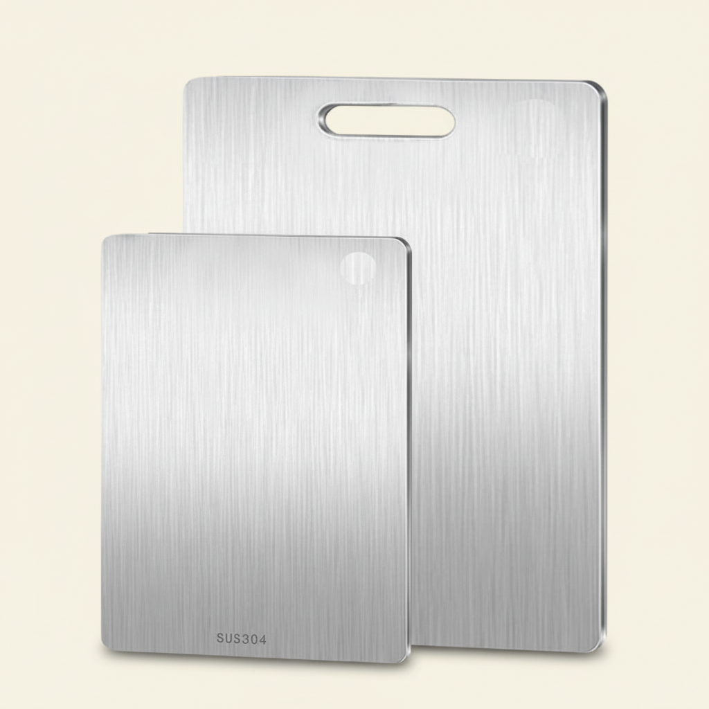 Planche À Découper En Acier Inoxydable