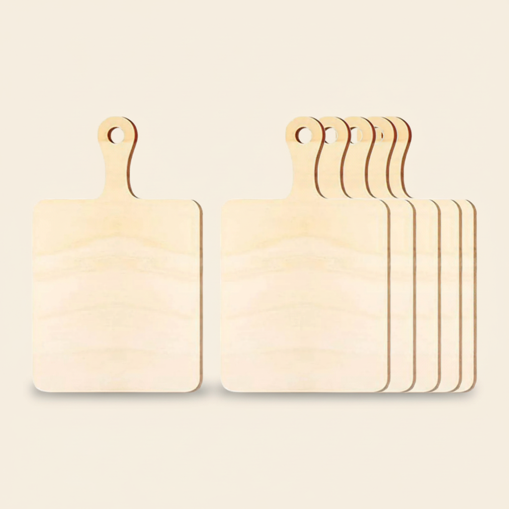 Kit 6 Mini Planches À Découper Bois