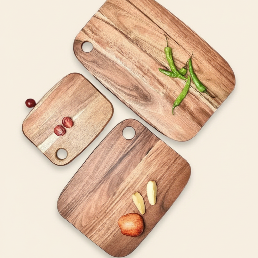 Planche À Découper Bois Acacia Naturel