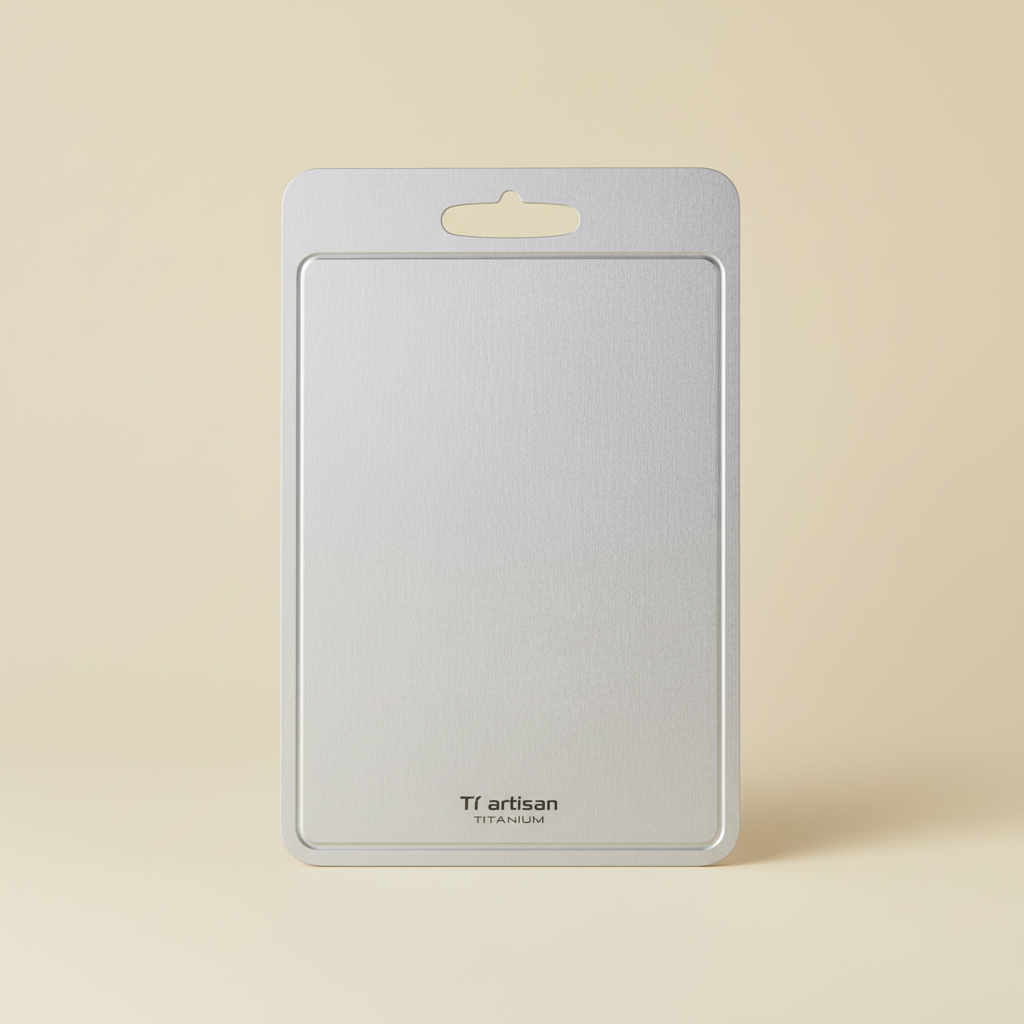 Planche À Découper Titane Avec Rainure