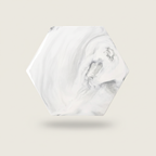 Planche À Découper Marbre Ronde Et Hexagonal